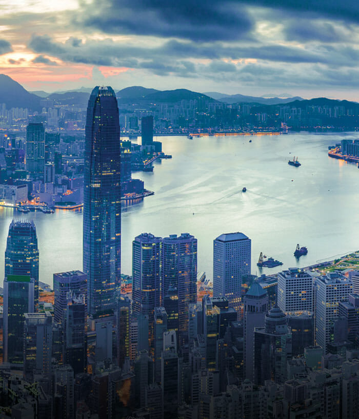 J.P Hong Kong Synima Case Study skyline image