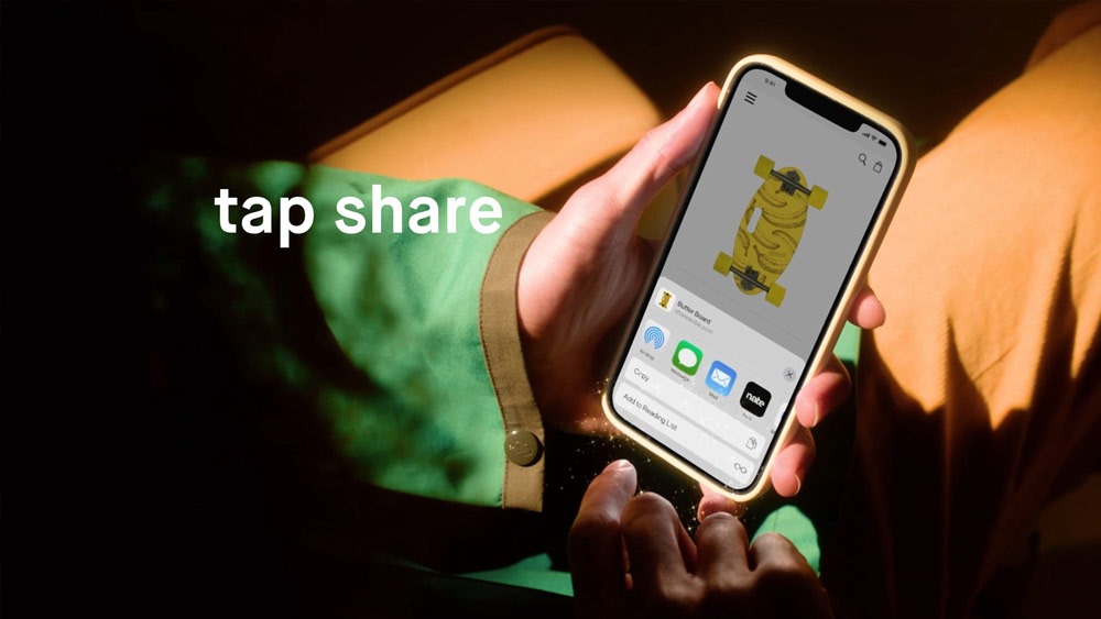 Social post design for a branded video campaign