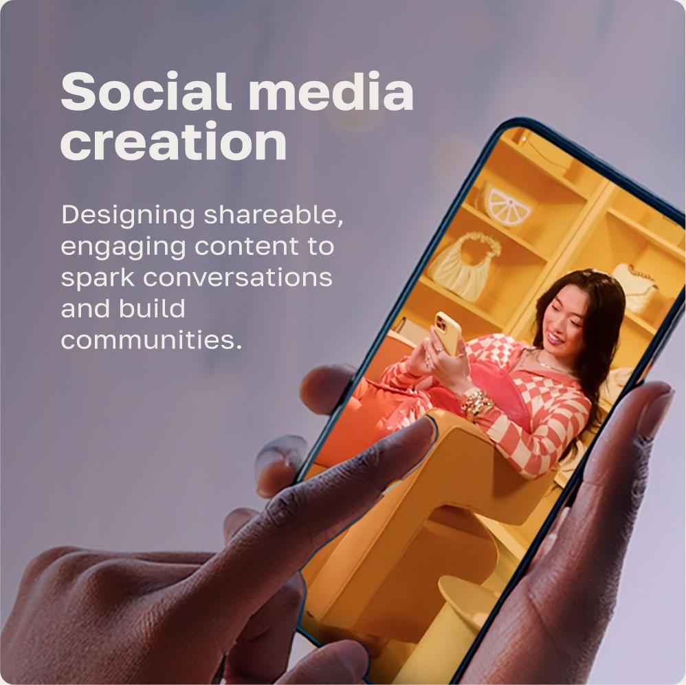 Social media video production services