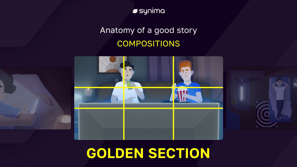 compositions thumb image of a golden section composition for a 2d animation