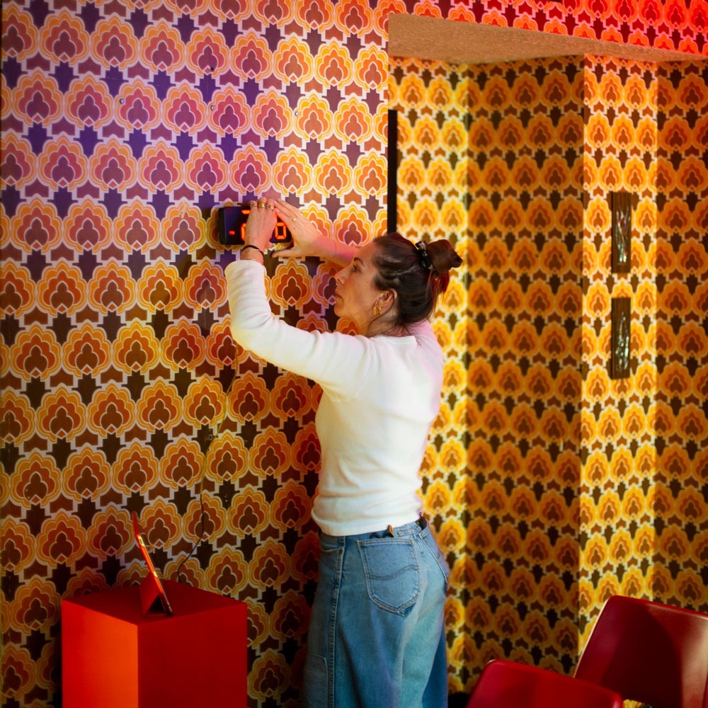 Behind the scenes at a Synima creative video production shoot in London