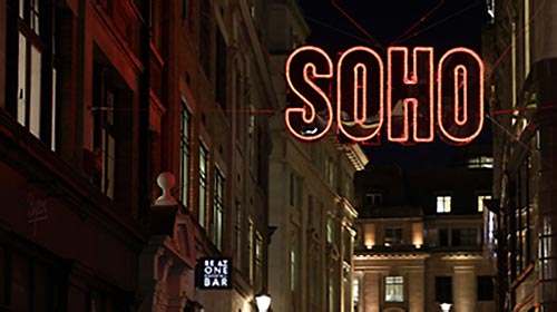 Synima video production studio in Dean Street, Soho London