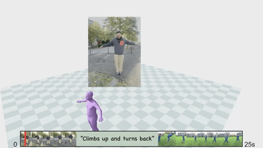 image showing genmo's AI capabilities for video production