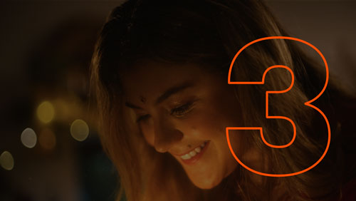 Step 3 of our video production process: Production - illustrated graphic