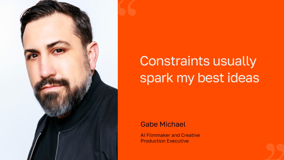 Gabe Michael quote Gabe Michael, client testimonial quote graphic