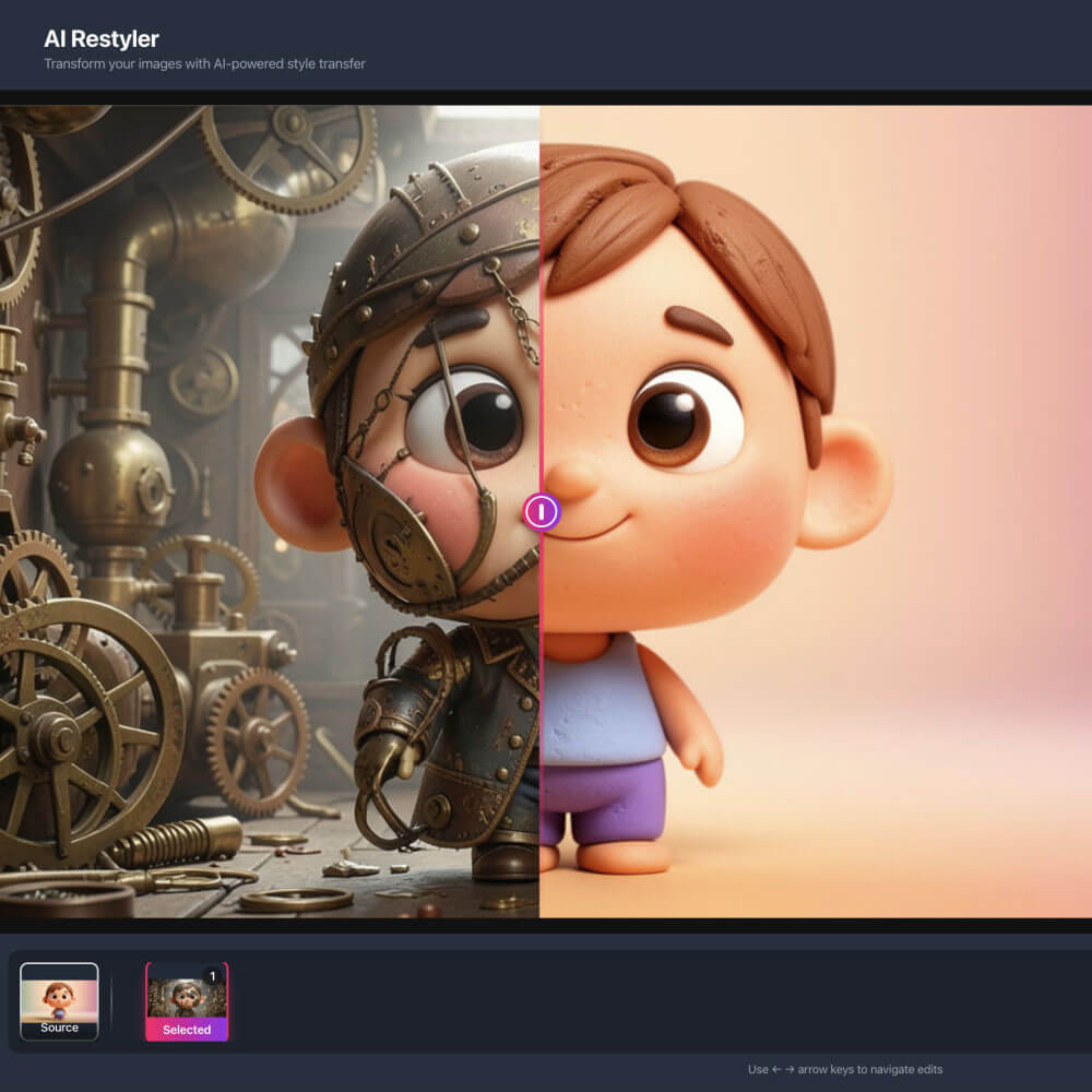 image of screenshot of ai animation ai tools